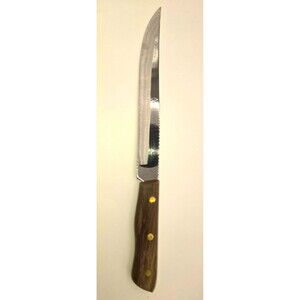 Vintage Alan Roberts Stainless Steel Carving Slicing Knife - 11.5" - Made in Jap
